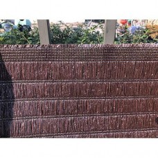 Árnyékoló háló barna 95 % rattan mintás 2 m x 10 m